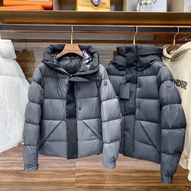 Moncler Colorblock Puffer Jacket