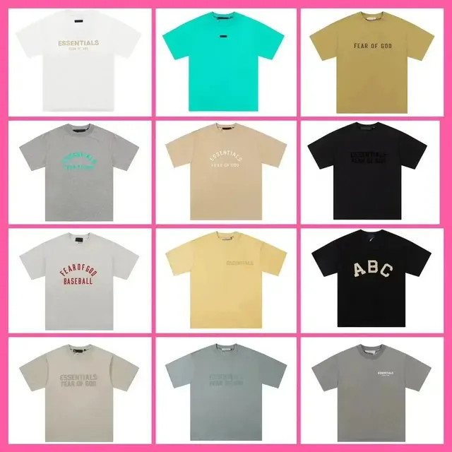 Fear of God Essentials Logo T-Shirts