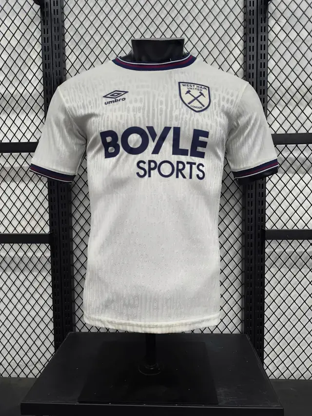 West Ham United Football Club Retro Away Kit produced by Umbro