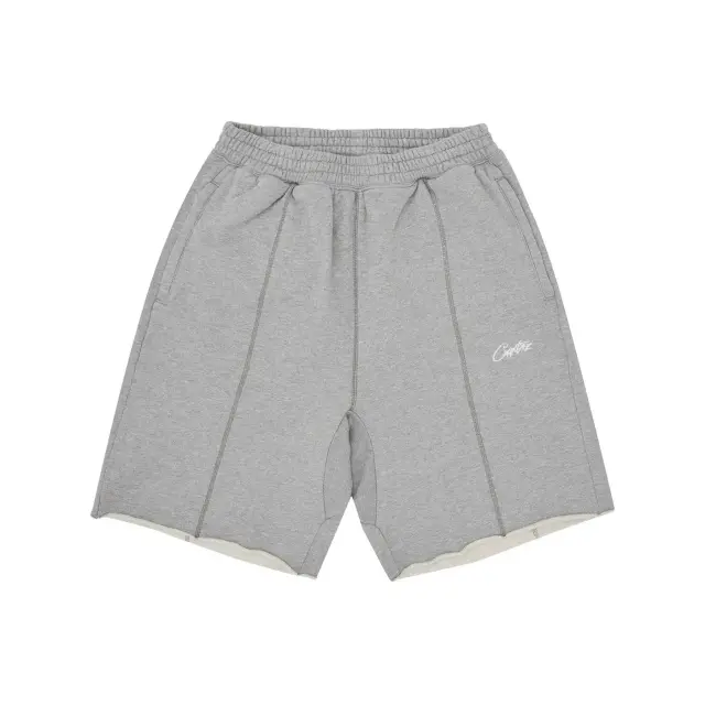 Corteiz Grey Paneled Athletic Shorts