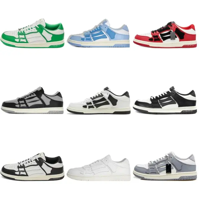 AMIRI Skel-Top Low Sneakers