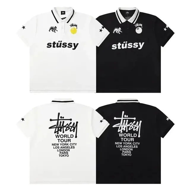 Stussy World Tour Polo Shirt