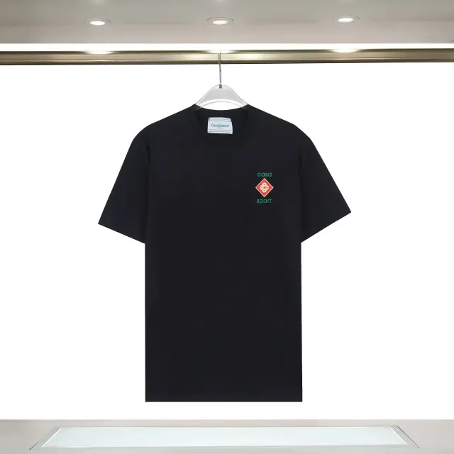 Casablanca Sport Diamond Logo T-Shirt Black