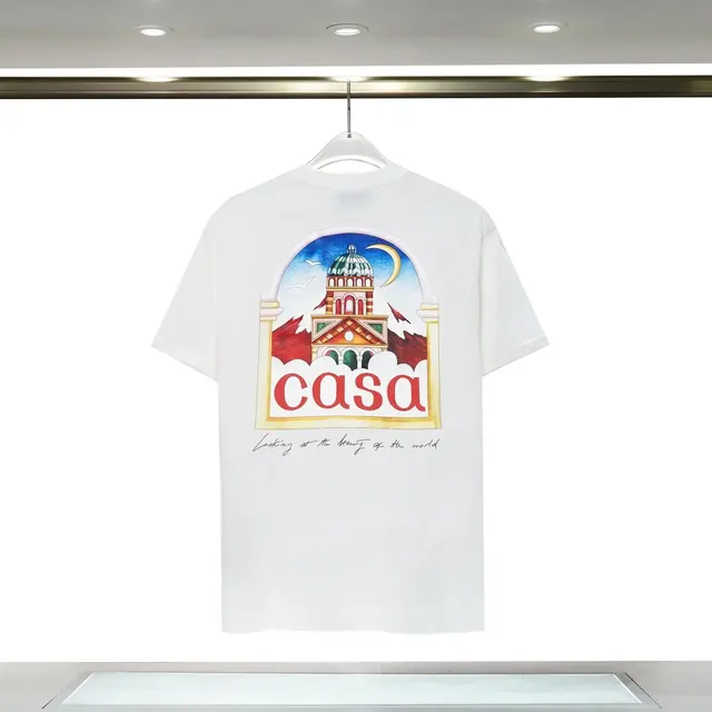 Casablanca Looking at the Beauty of the World T-Shirt White