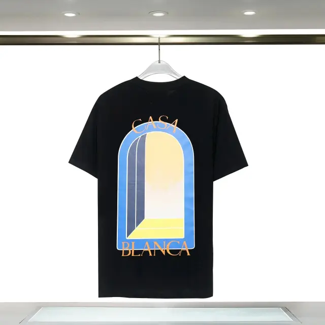 Casablanca Arch Logo Black T-Shirt