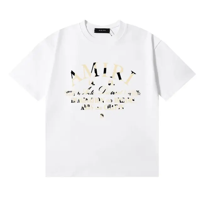 Amiri Arts District White T-Shirt
