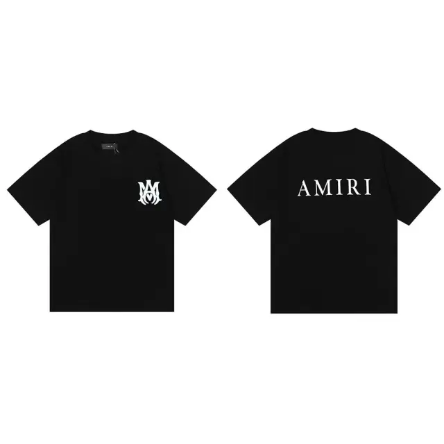 Amiri MA Core Logo T-Shirt Black White