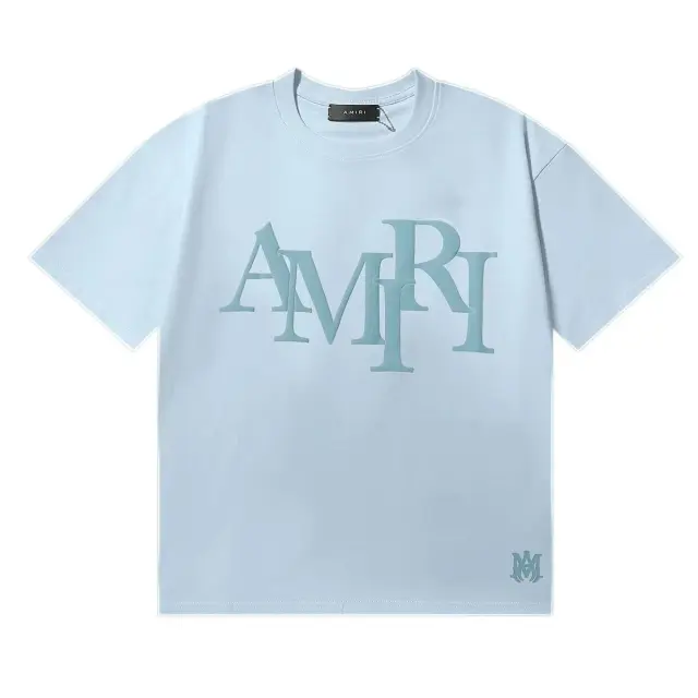 Amiri Blue Core Logo T-Shirt