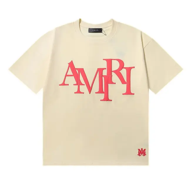 Amiri Apricot Core Logo T-Shirt