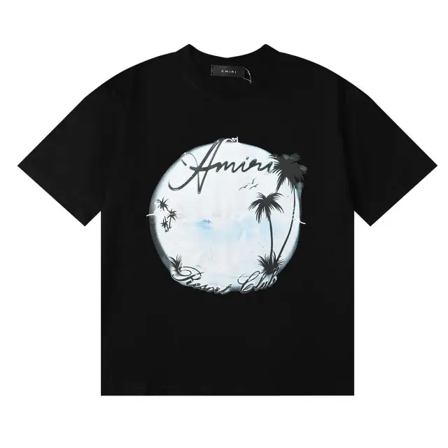 Amiri Black Resort Club T-Shirt