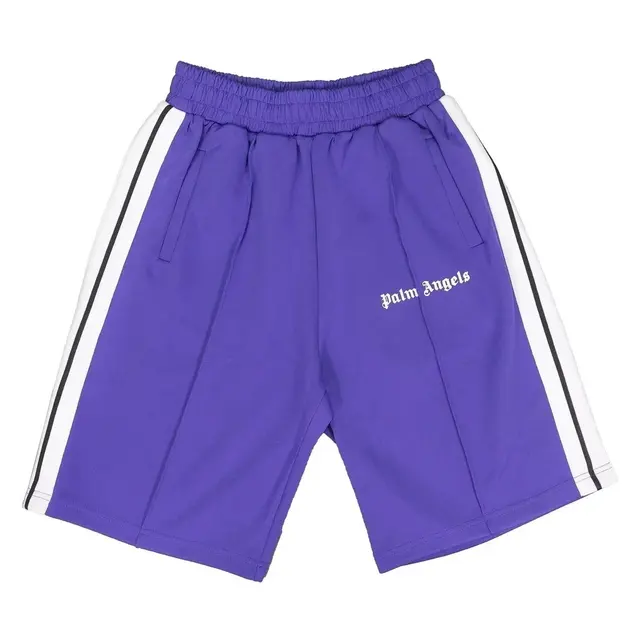 Palm Angels Classic Track Shorts Purple