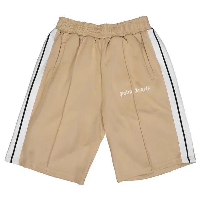 Palm Angels Classic Track Shorts Beige