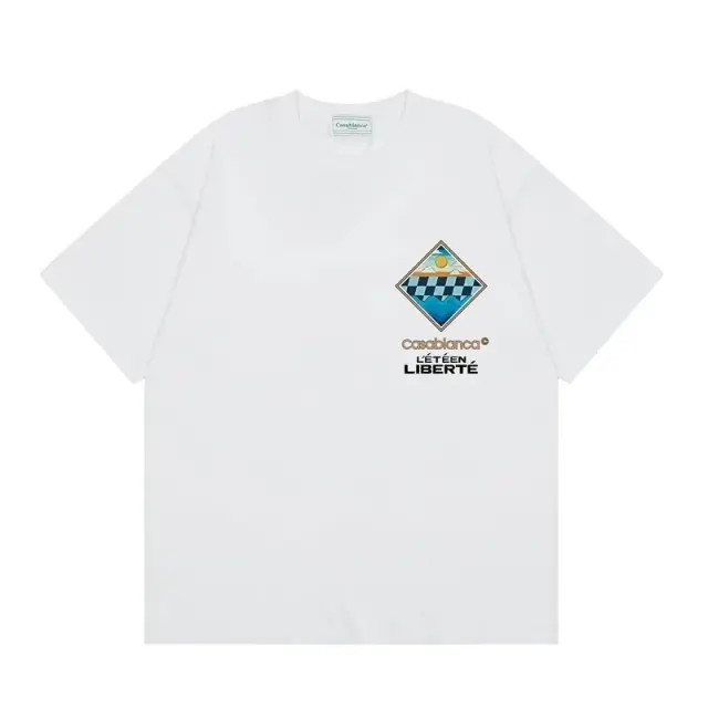 Casablanca Graphic Print T-Shirts