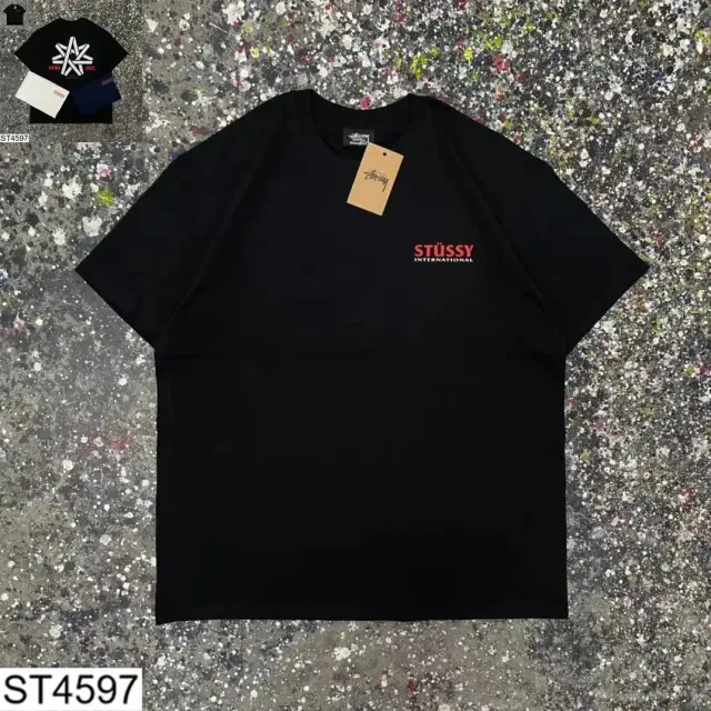 Stussy International Black T-Shirt