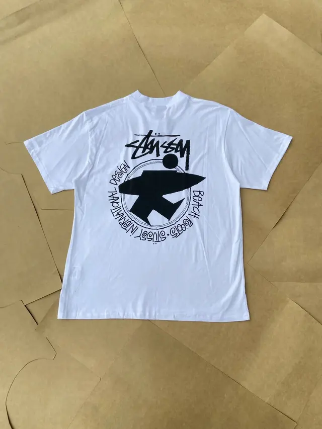 Stussy Beach Roots White T-Shirt