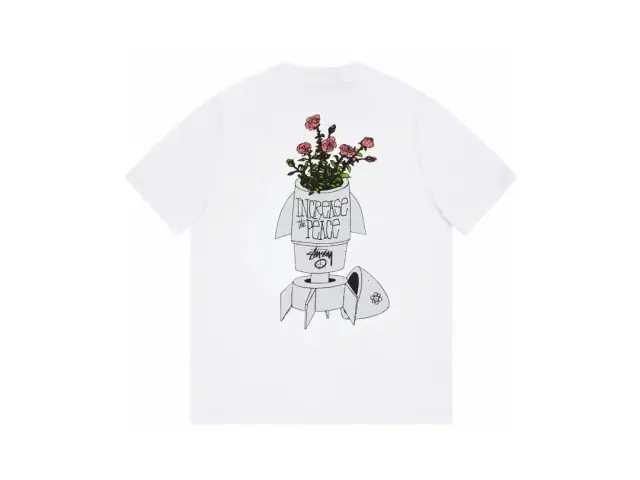 Stussy Increase The Peace T-Shirt White