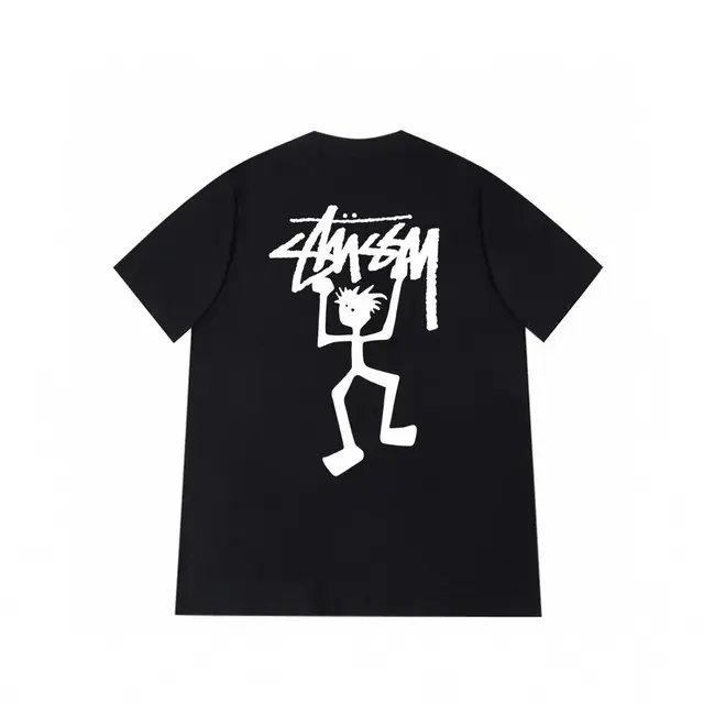 Stussy Puppet Black T-Shirt