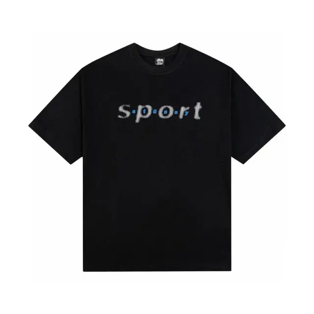 Stussy Sport Black T-Shirt