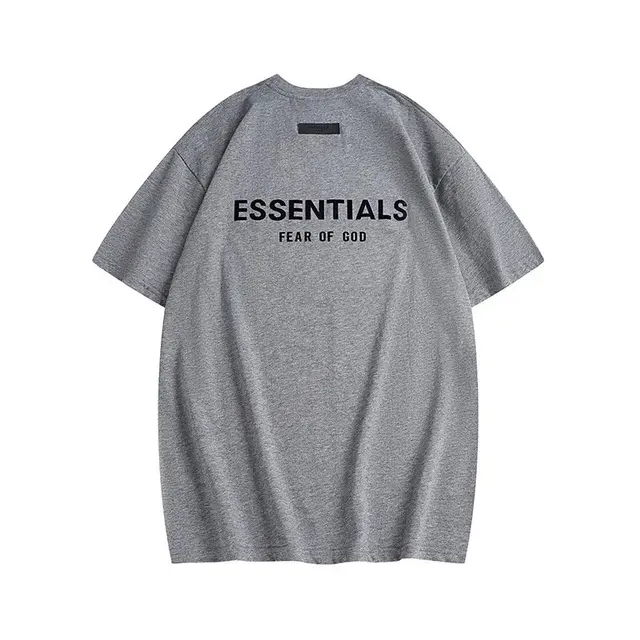 Fear of God Essentials Heather Grey T-Shirt