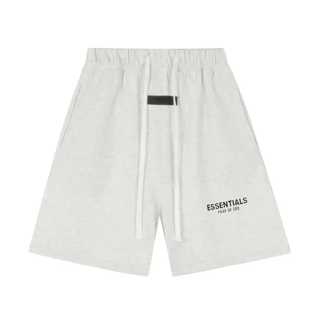 Fear of God Essentials Light Grey Shorts