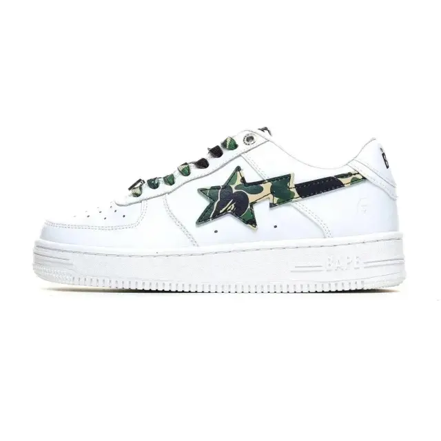 A Bathing Ape Bape Sta Low White Camo