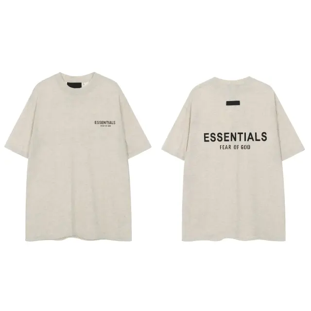 Fear of God Essentials T-Shirt Heather Oatmeal