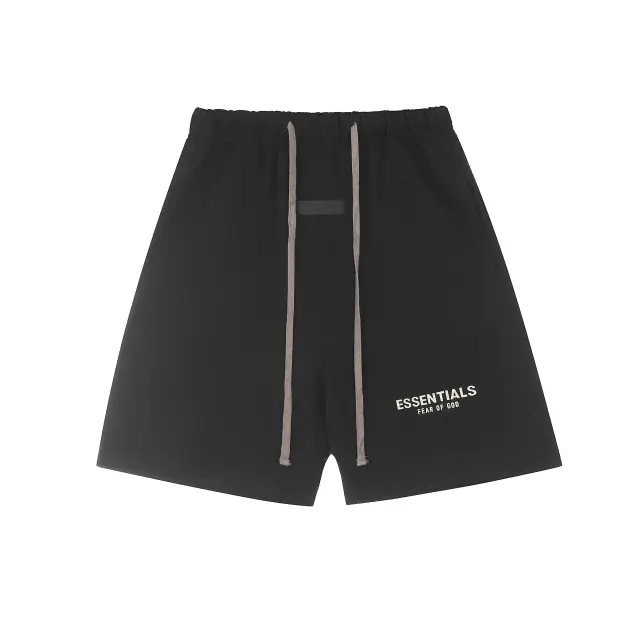 Fear of God Essentials Black Shorts