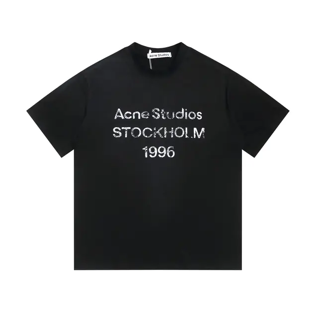 Acne Studios Stockholm 1996 T-Shirt Black
