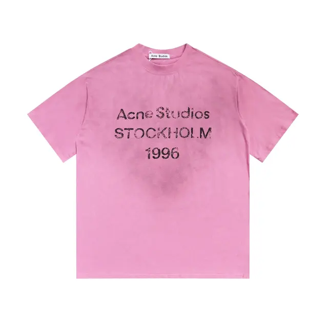 Acne Studios Stockholm 1996 T-Shirt Pink