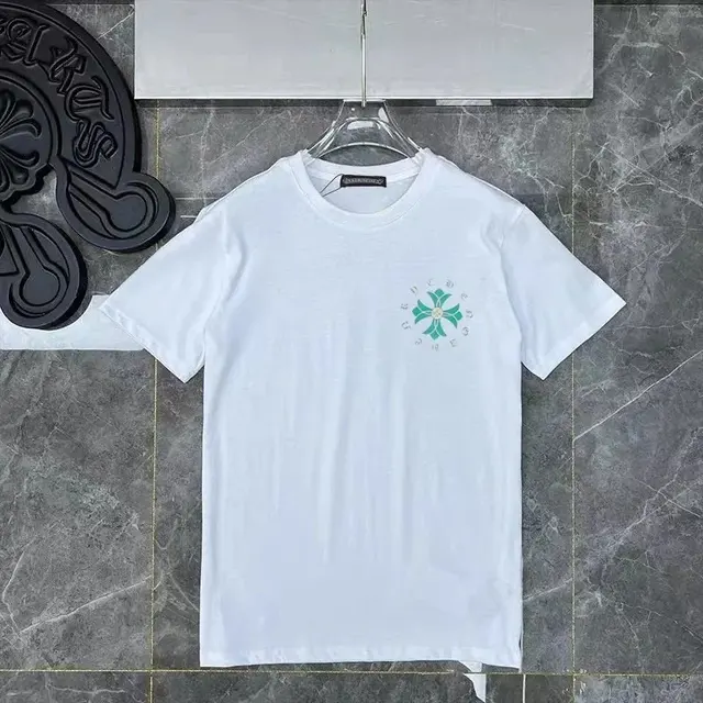 Chrome Hearts Floral Cross White T-Shirt