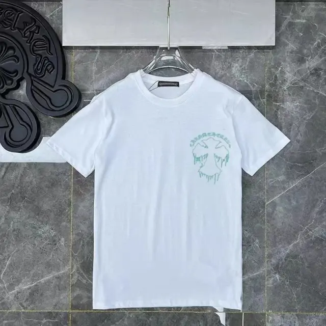Chrome Hearts Drip Cross White T-Shirt