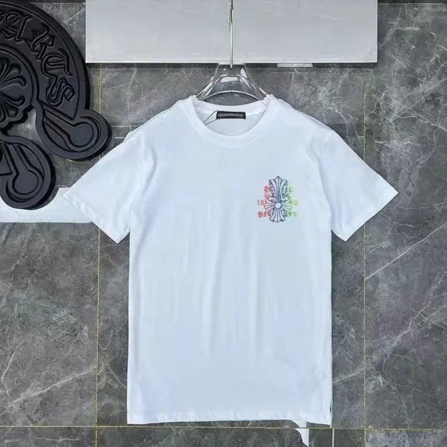 Chrome Hearts Gradient Cross T-Shirt White