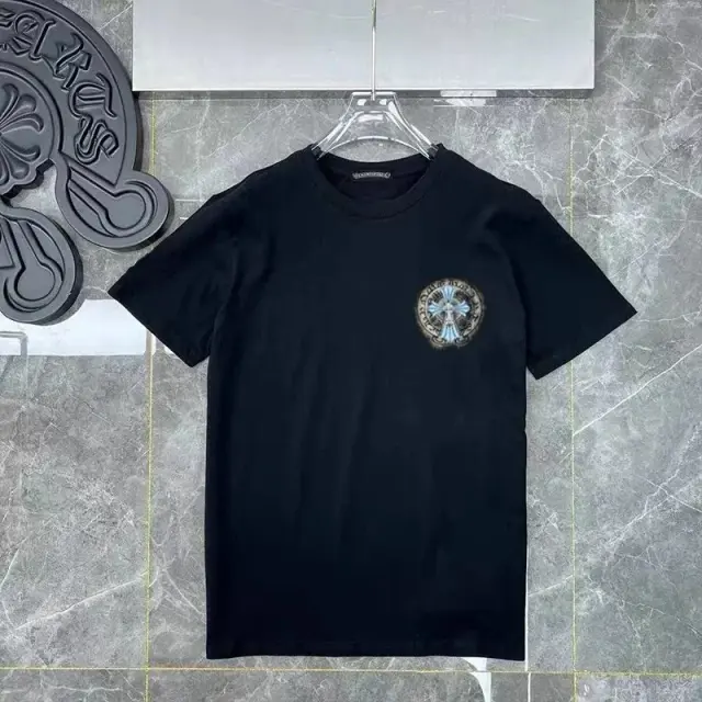 Chrome Hearts Horseshoe Cross T-Shirt Black