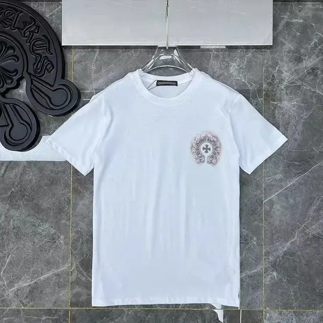 Chrome Hearts Horseshoe Cross White T-Shirt