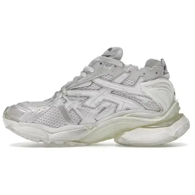 Balenciaga Runner White and Silver