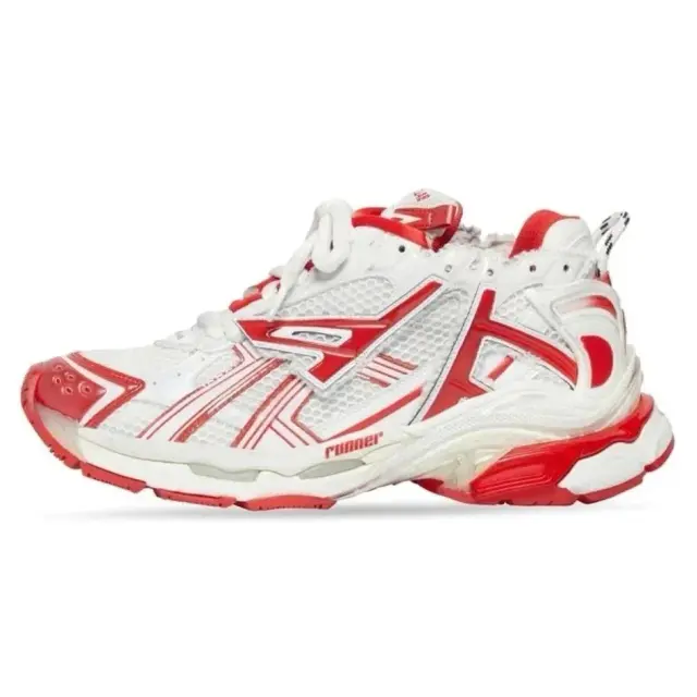 Balenciaga Runner White and Red