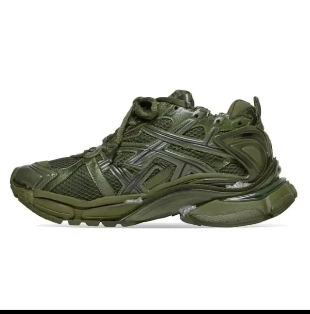 Balenciaga Runner Olive Green