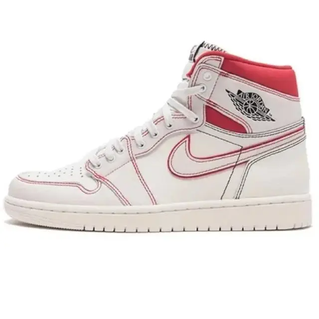 Air Jordan 1 High Off-White and Red