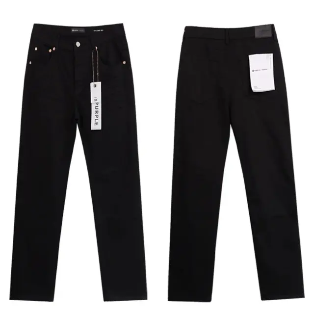 Purple Brand Solid Black Jeans
