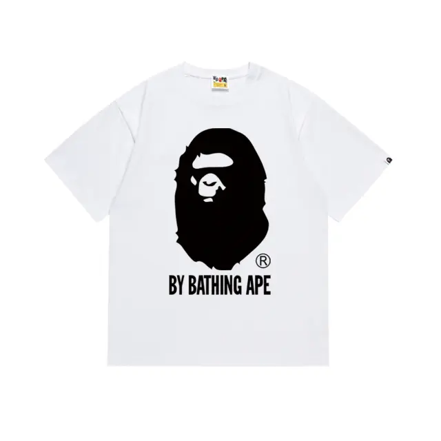 A Bathing Ape By Bathing Ape White Tee