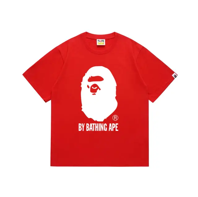 A Bathing Ape By Bathing Ape Red T-Shirt