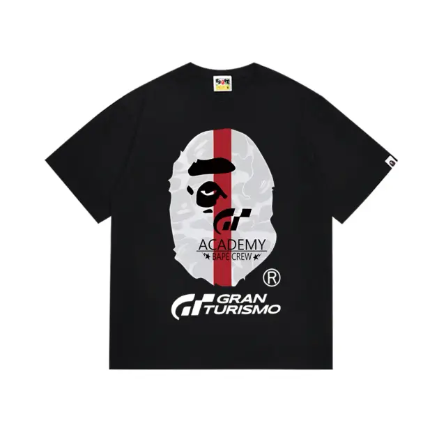 A Bathing Ape x Gran Turismo Academy Black T-Shirt