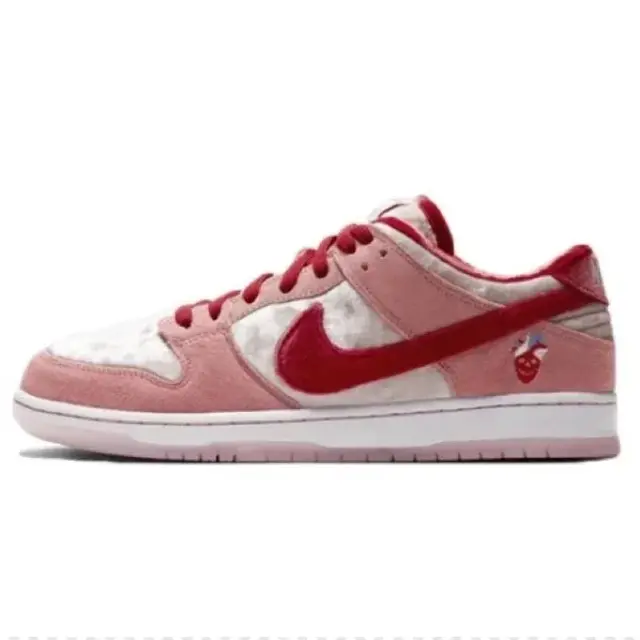 StrangeLove x Nike SB Dunk Low Pink and Red