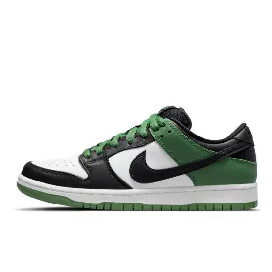 Nike Dunk Low Black and Green