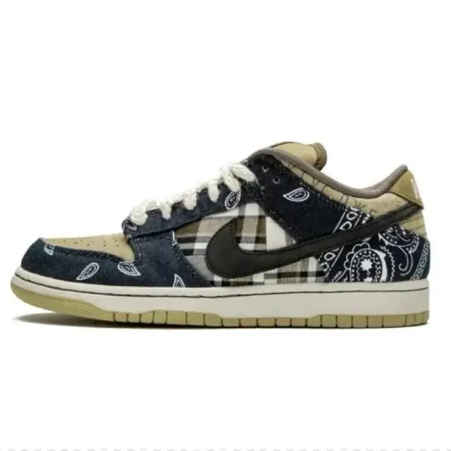 Nike SB Dunk Low Paisley and Plaid Tan
