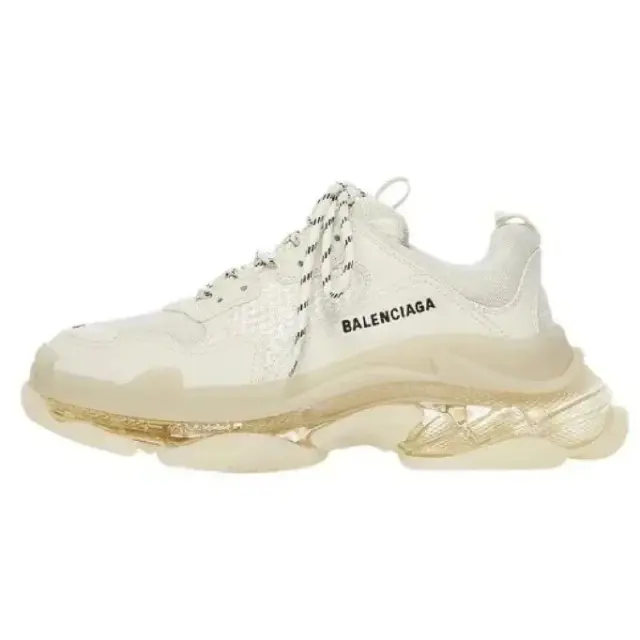 Balenciaga Triple S Clear Sole Milk Tea Beige