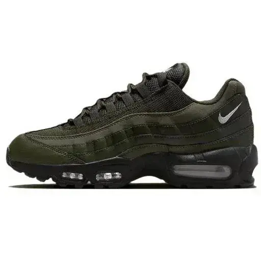 95 Air Cushion Olive Green White Swoosh