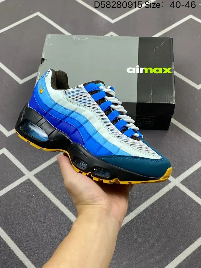 95 air cushion dark blue with black base
