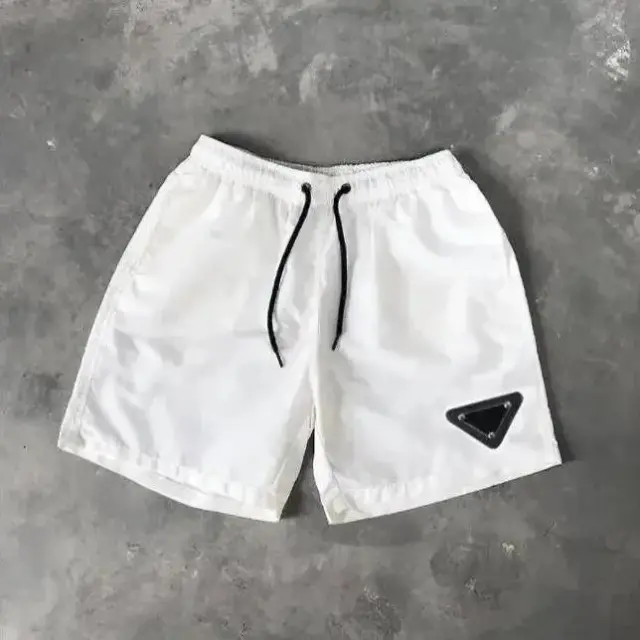 Prada White Swim Shorts