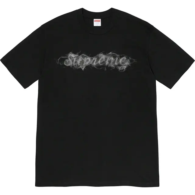 Supreme Smoke Tee Black